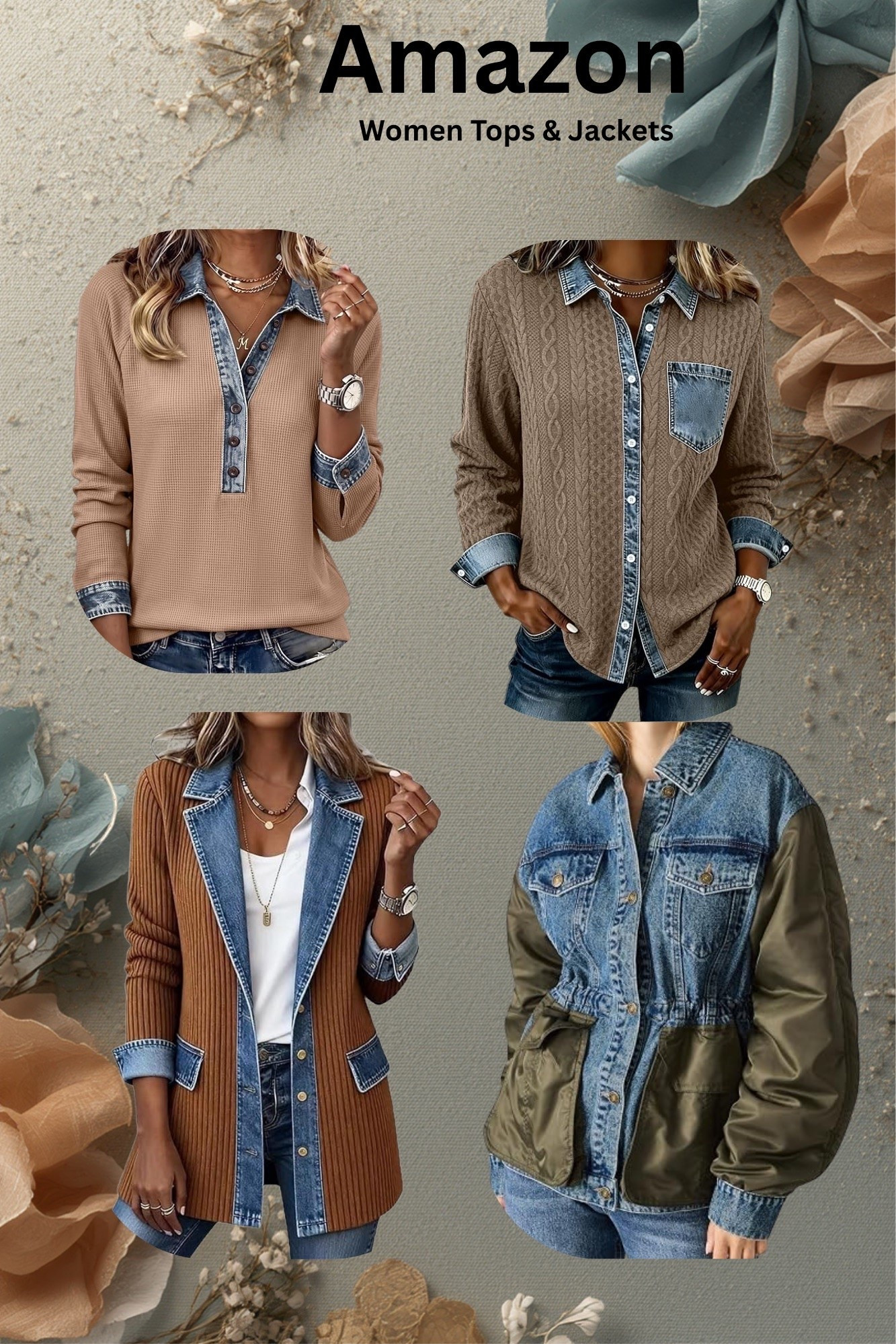 Women fall blue jean trim with soft skin friendly fabric…. dress up or dress it down! Style meets comfort….. 
🚨Follow Me🚨
LTK (Free) Search (Creators)
Type: Mz_Ronnie
📌TikTok: MzRonnie Tha Fashionista
📌Amazon Storefront: Mz. Ronnie 
📌Walmart Storefront: Mz_Ronnie
Fashion Finds
📌Instagram: Magical_diva72
📌FB: Ronnie Bond
📌Pinterest: Ronnie Bond

#LTKgrwm #LTKSeasonal #LTKootd