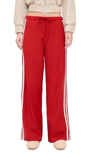 JOE'S JEANS Women's The Tina Track Pants, Cherry Red, L | Amazon (US)