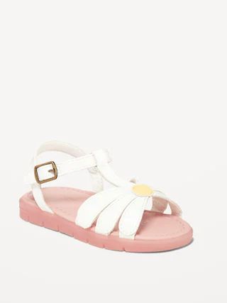 Faux-Leather Platform Sandals for Toddler Girls | Old Navy (US)