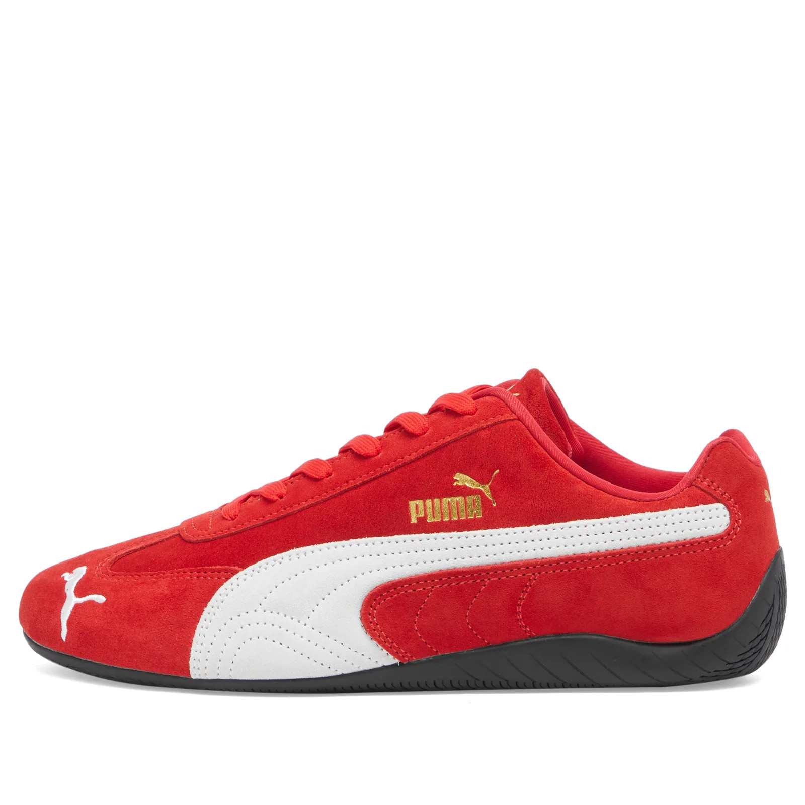 Puma Speedcat OG in Puma Red/Puma White, Size UK 10.5 | END. Clothing