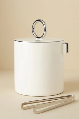 Arlo Ice Bucket with Tongs | Anthropologie (US)