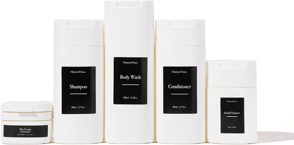 Travel Toiletries Bottles, Travel Shampoo and Conditioner Bottles, Travel Bottles Leak Proof, TSA... | Amazon (US)