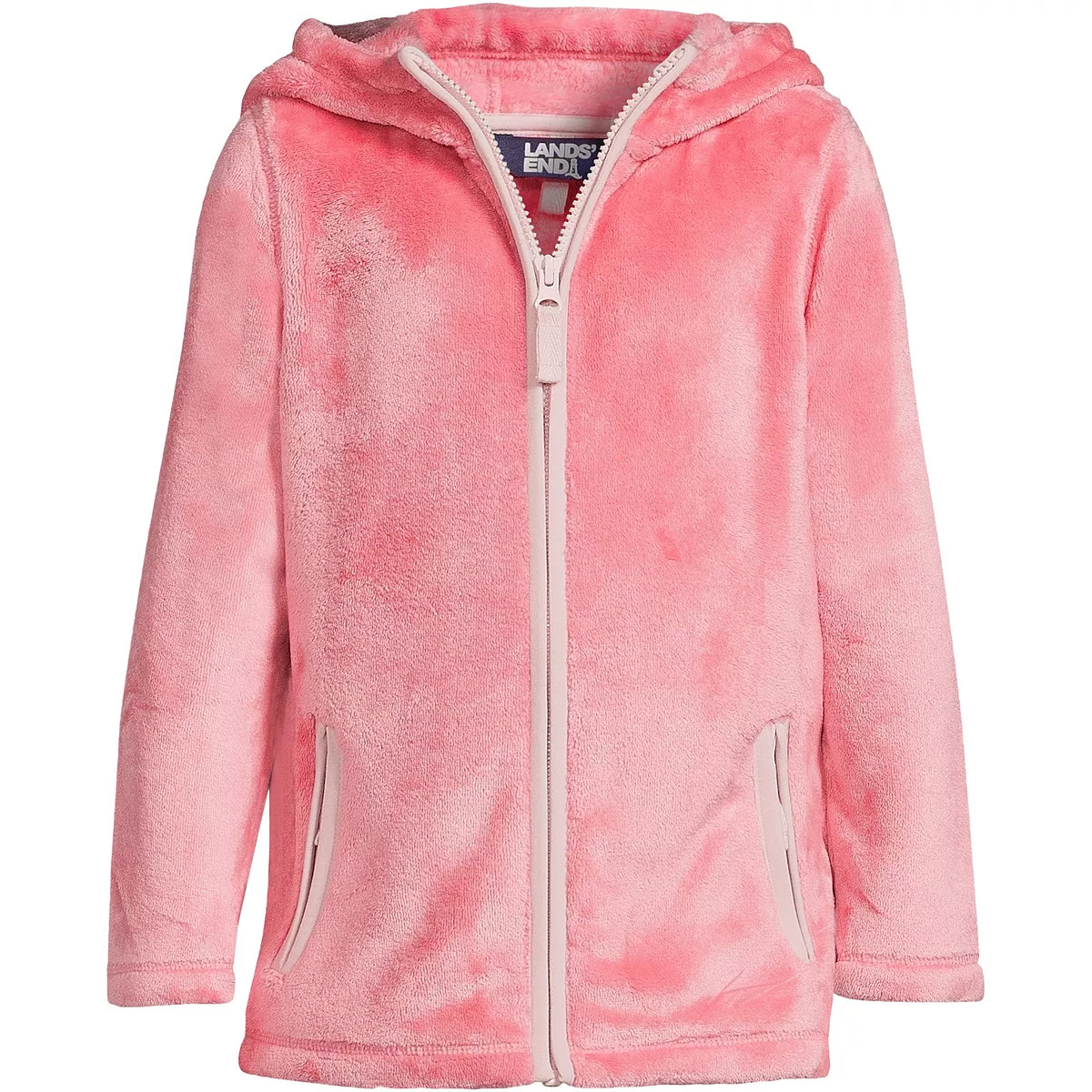 Girls 2-20 Lands' End Softest Fleece Hooded Jacket | Kohl's