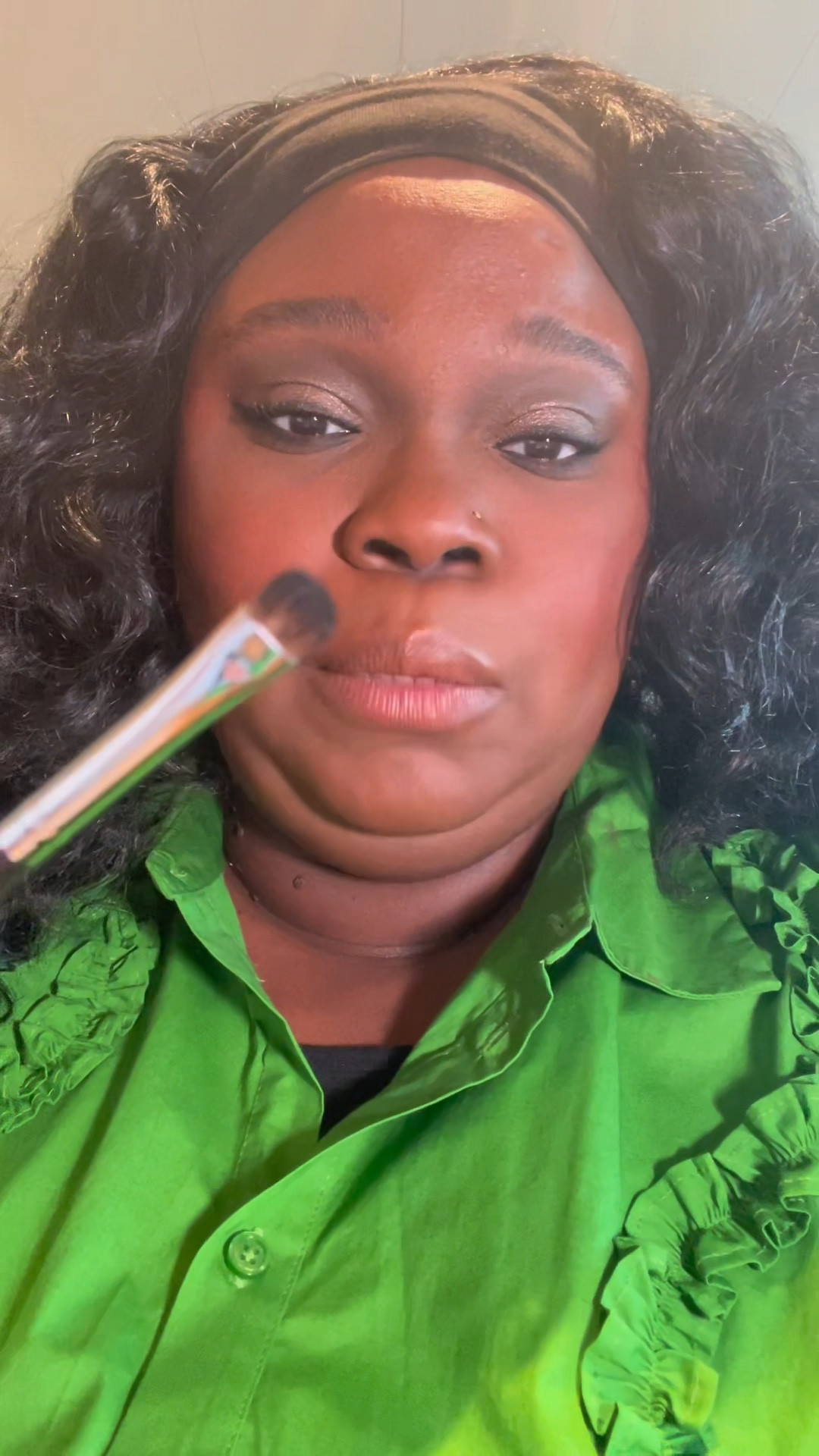 Wing liner eyeshadow hack ✨ 
I’m on vacation, but I forgot my gel eyeliner at home! This hack saved my makeup! 

I used Makeup by Mario neutrals palette and  Maccosmetics Fix + spray to achieve this look. 

#LTKU #LTKStyleTip #LTKBeauty