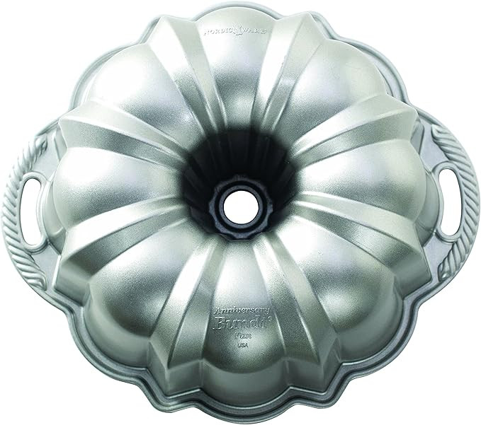 Nordic Ware Platinum Collection Anniversary Bundt Pan | Amazon (US)