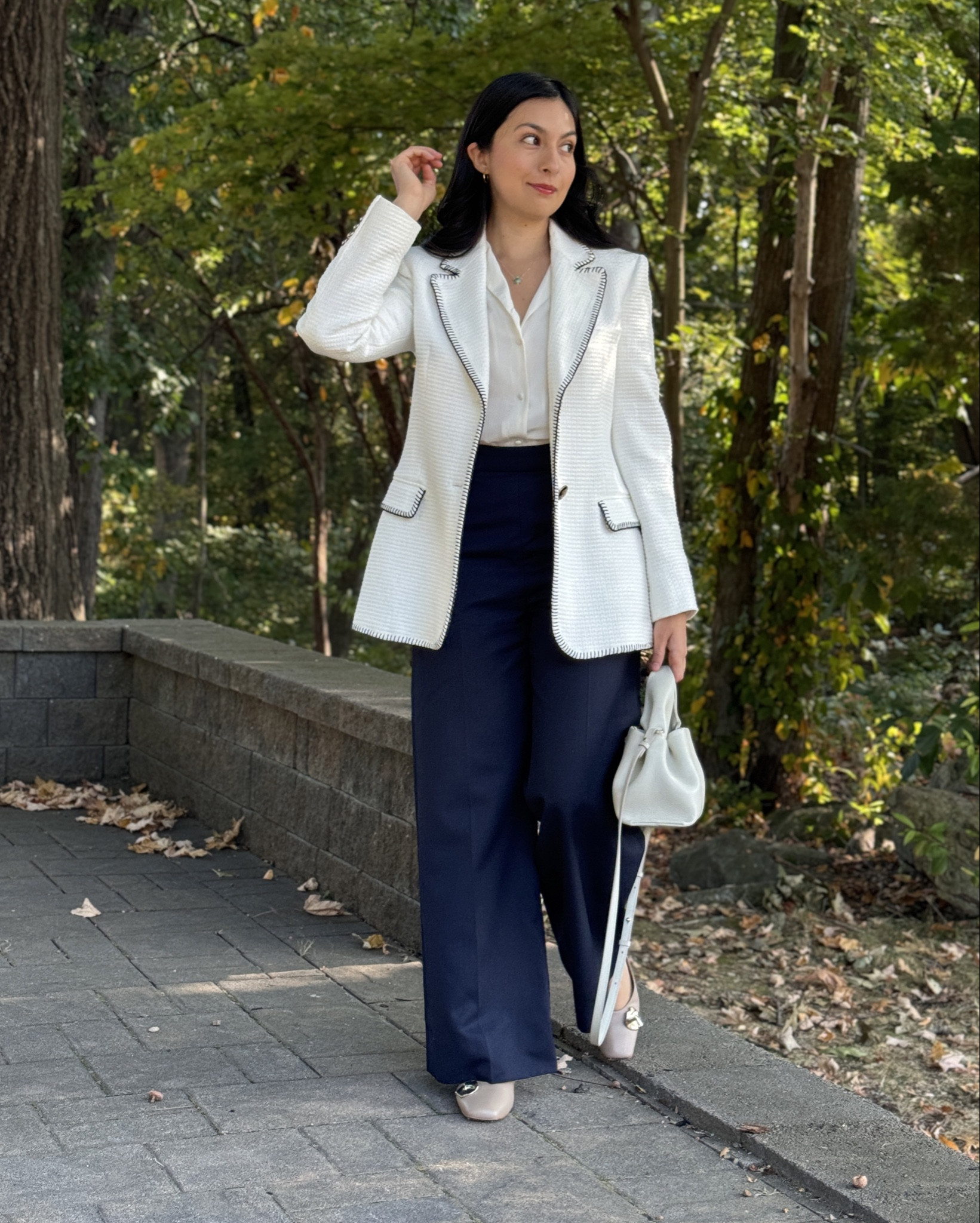 Blazer old from Zara
Sézane Florence Shirt size 0
Marino Trousers size 36

#LTKStyleTip #LTKSeasonal