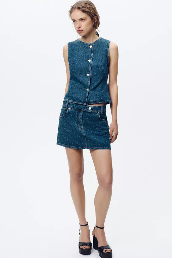 Z1975 DENIM MINI SKIRT | Zara US