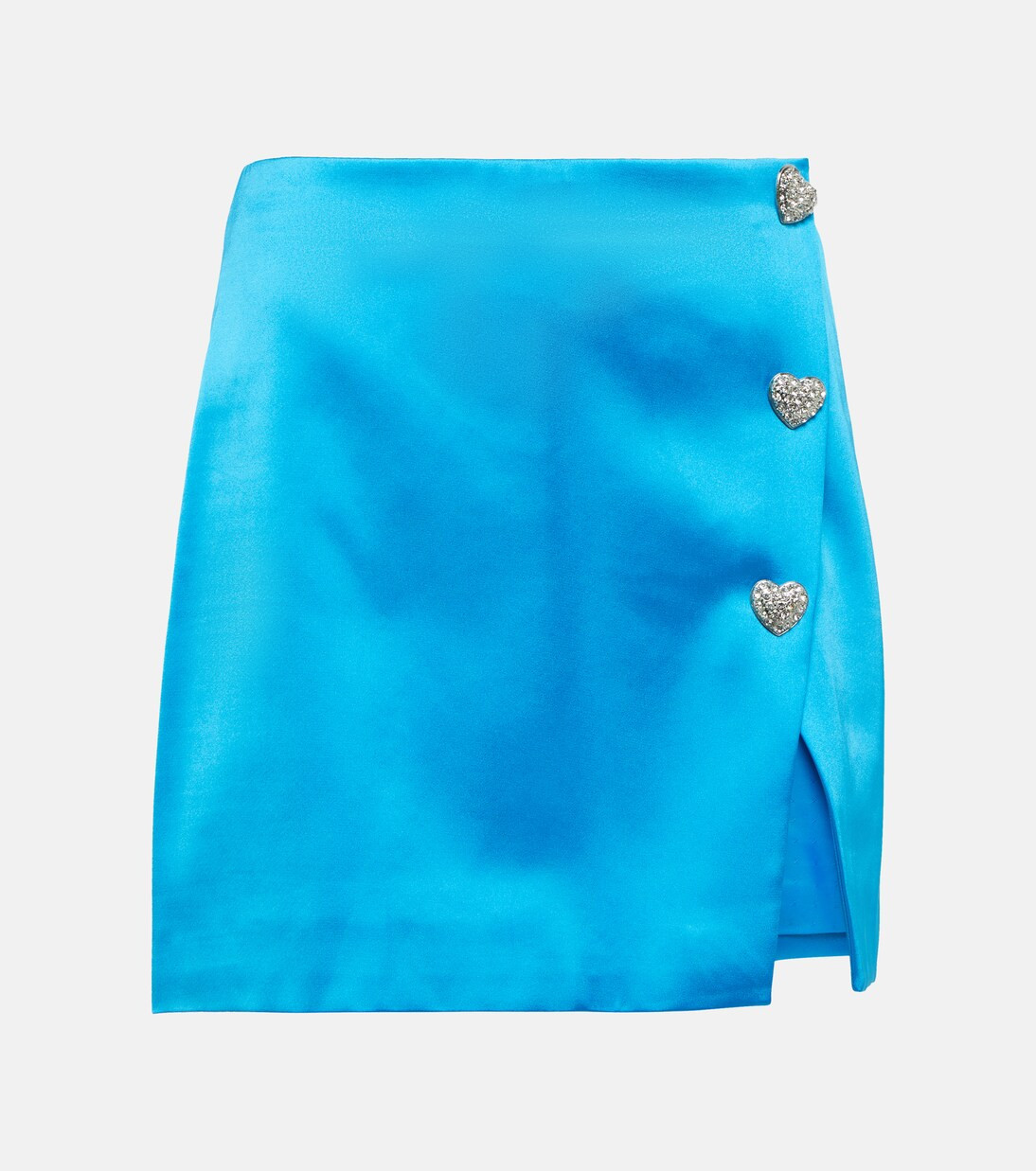 Crystal-embellished satin miniskirt | Mytheresa (US/CA)