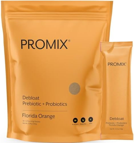 ProMix Nutrition Debloat Prebiotics and Probiotics with Baobab - Rich in Vitamin C, Bloating Reli... | Amazon (US)