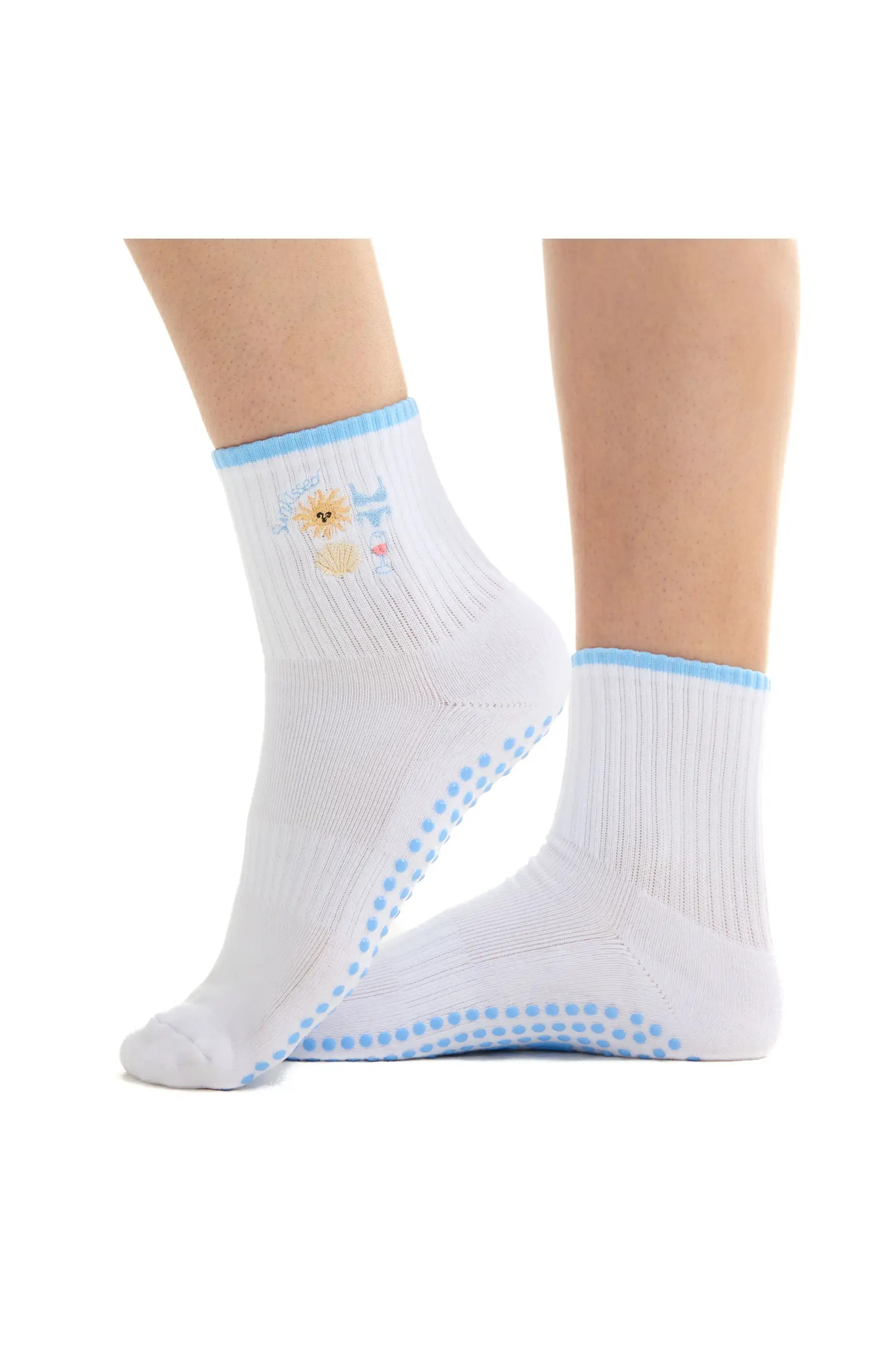Sunkisssed Ankle Grip Socks | Nordstrom