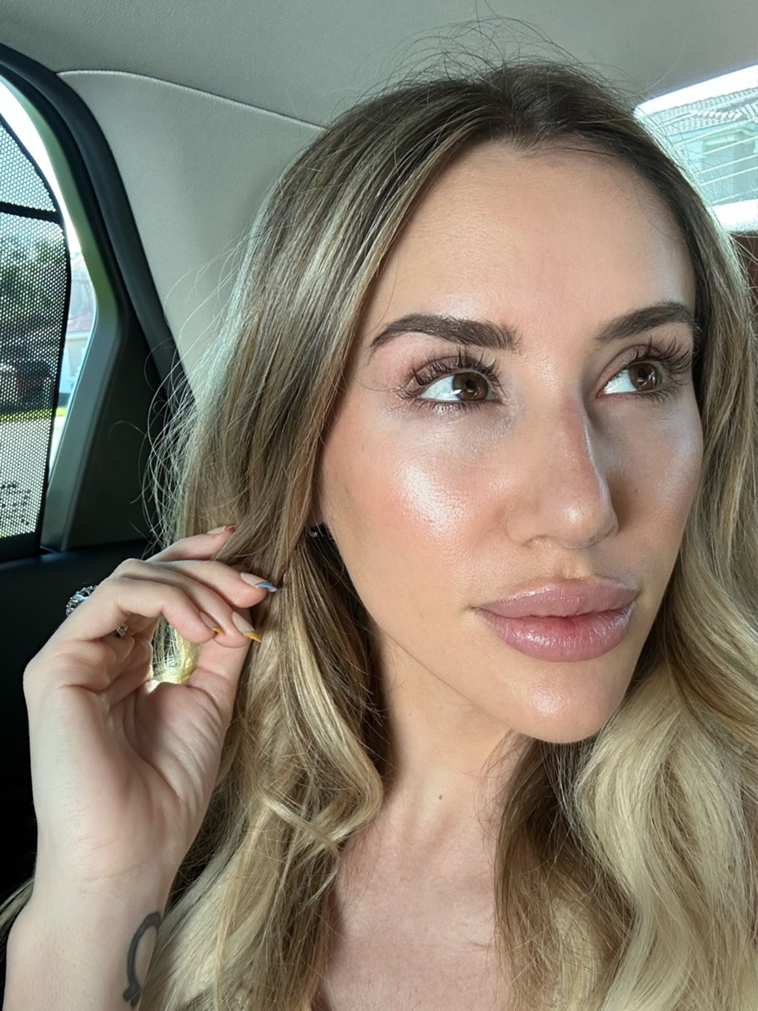 Beach day look - wearing my go to liquid highlight 😍

#LTKunder50 #LTKbeauty #LTKstyletip