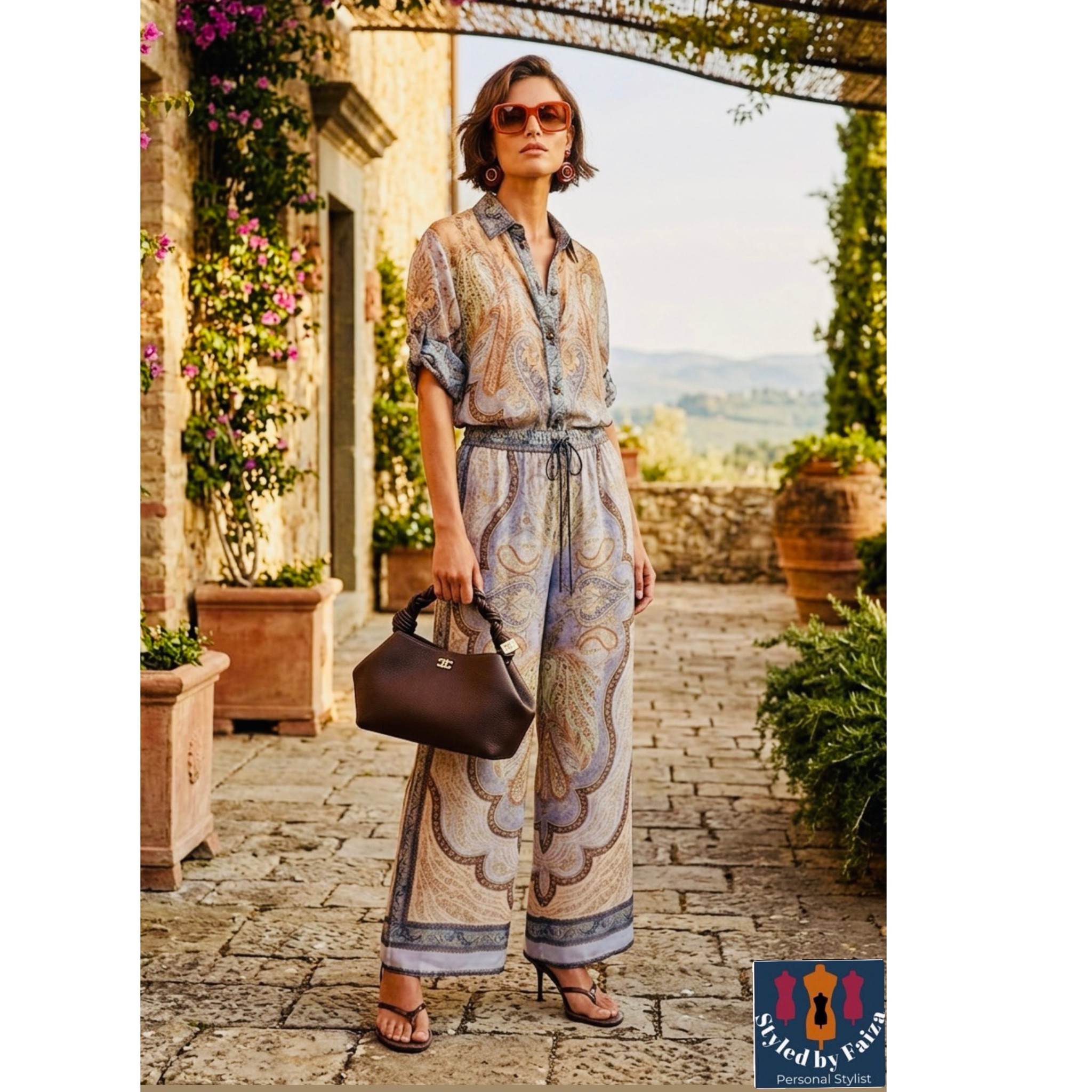 Three ways. One set. Endless style.

Wear it your way 🤎

1. On its own: Keep it effortless with the coord set —minimal jewellery, heels, clean and chic.
2. Layered look: Add the printed shirt over or under for that elevated, fashion-forward vibe.
3. Mix & match: Style the top with tailored shorts/skirt or pair the pants with a basic tee for a whole new outfit.

From casual days to styled moments — one set, multiple moods ✨
Styled by Faiza.

#coordset #3ways1outfit #styleinspo #effortlessstyle #capsulewardrobe #fashionreels #outfitideas #summerstyle #neutralstyle #mixandmatch #minimalstyle #instafashion #styleguide #wardrobestyling #personalstylist #styledbyfaiza #ootdideas #fashiontips #everydaystyle

#LTKsummer #LTKspring #LTKstyletip