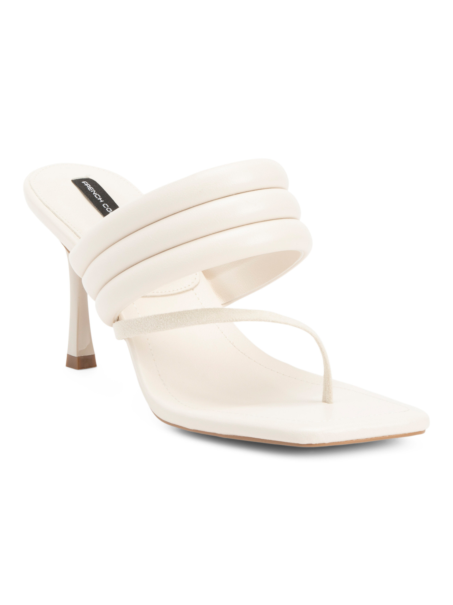 Puff Cross Band Heel Sandals | TJ Maxx