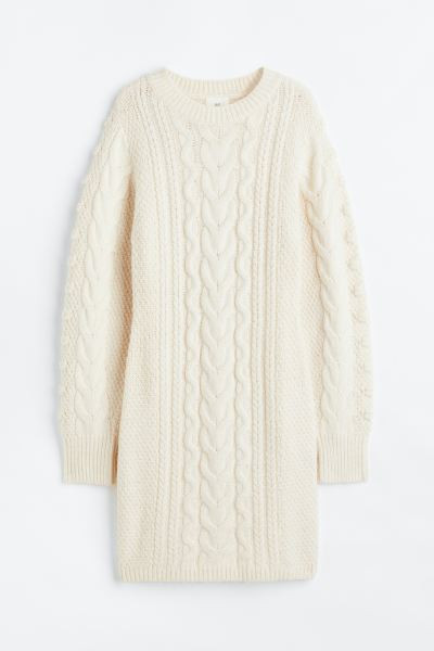 Cable-knit dress | H&M (UK, MY, IN, SG, PH, TW, HK)