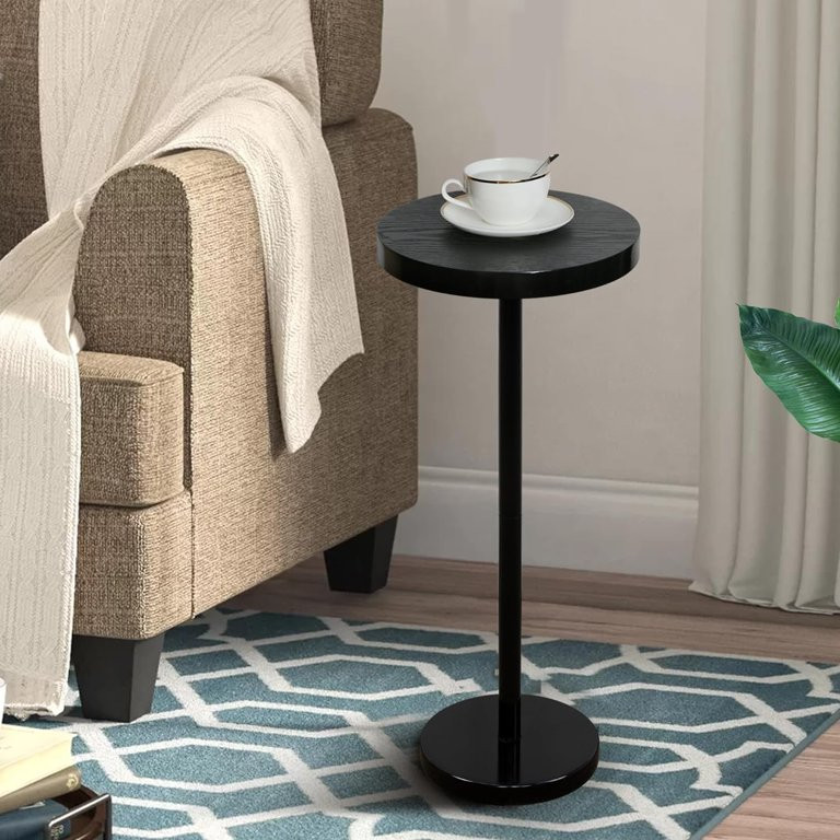 Pedestal Side Table, Drink Table, Small End Table, Martini Table for Living Room, Dorm, Home Offi... | Walmart (US)