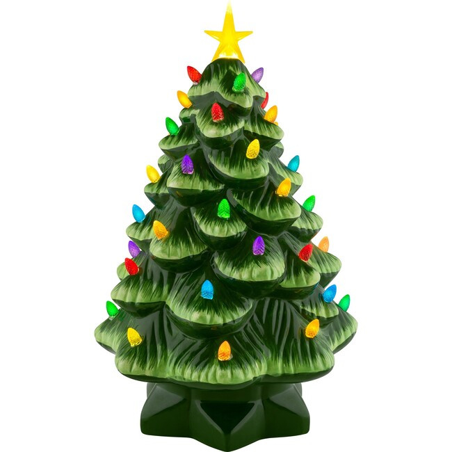 Nostalgic 14" Christmas Tree, Green | Maisonette