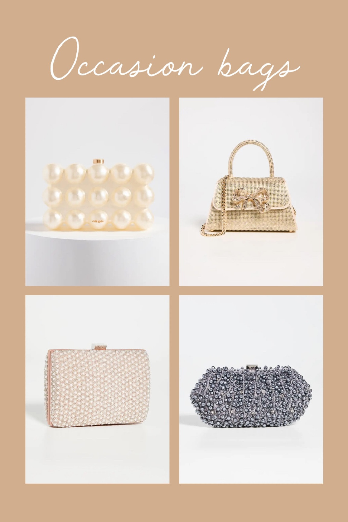 The perfect bags for a special occasion! 

#LTKwedding #LTKitbag