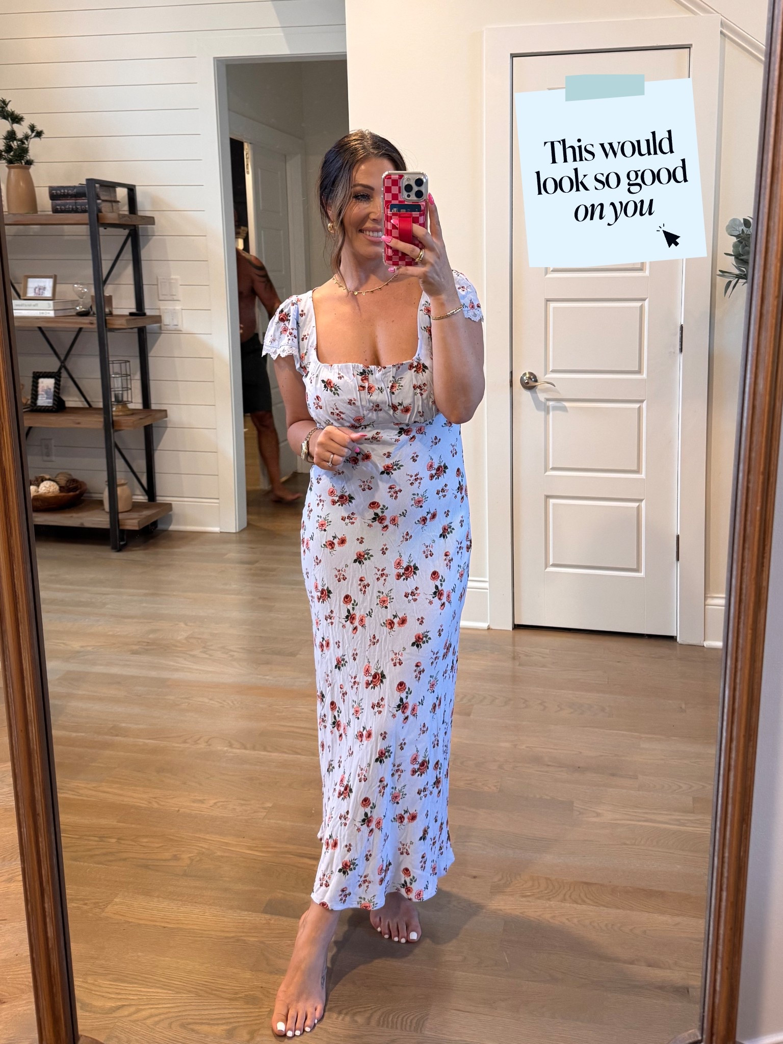 Target wedding guest dress for the win! It does run slightly big because I am wearing a size small and could have worn an extra small. 

#LTKStyleTip #LTKOver40 #LTKFindsUnder50