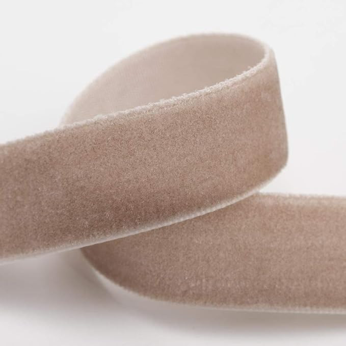 Velvet Ribbon 16mm x 10M - Taupe | Amazon (UK)