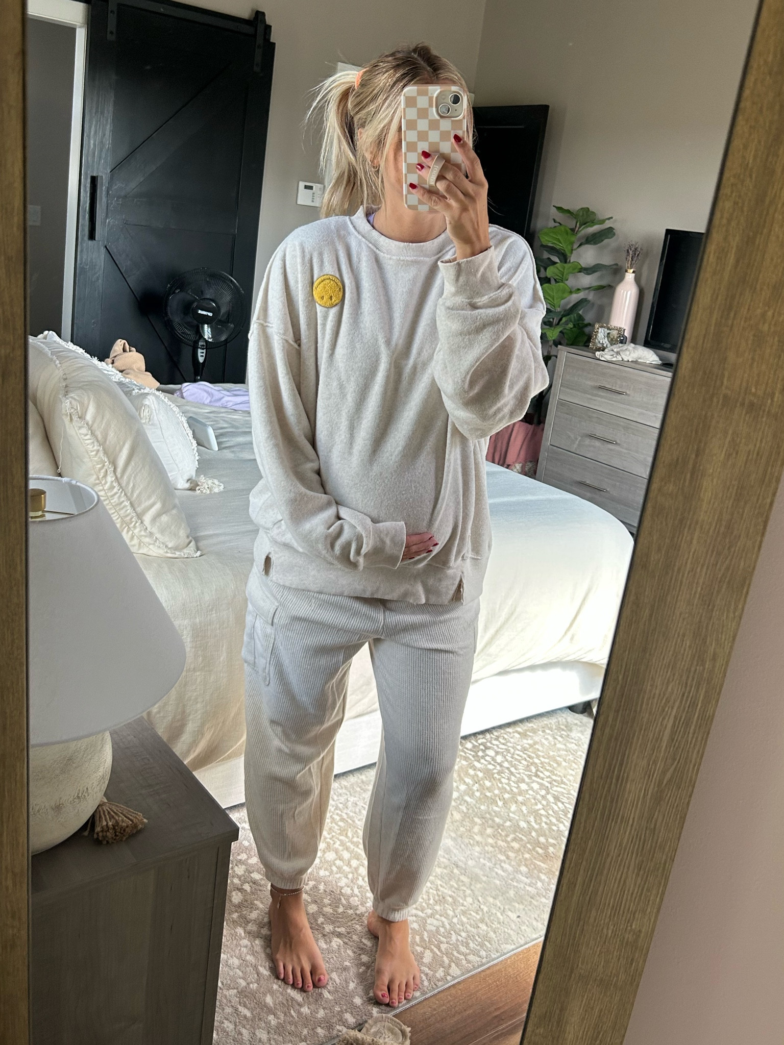 Waffle Cargo Set || Sage Mist main image 1