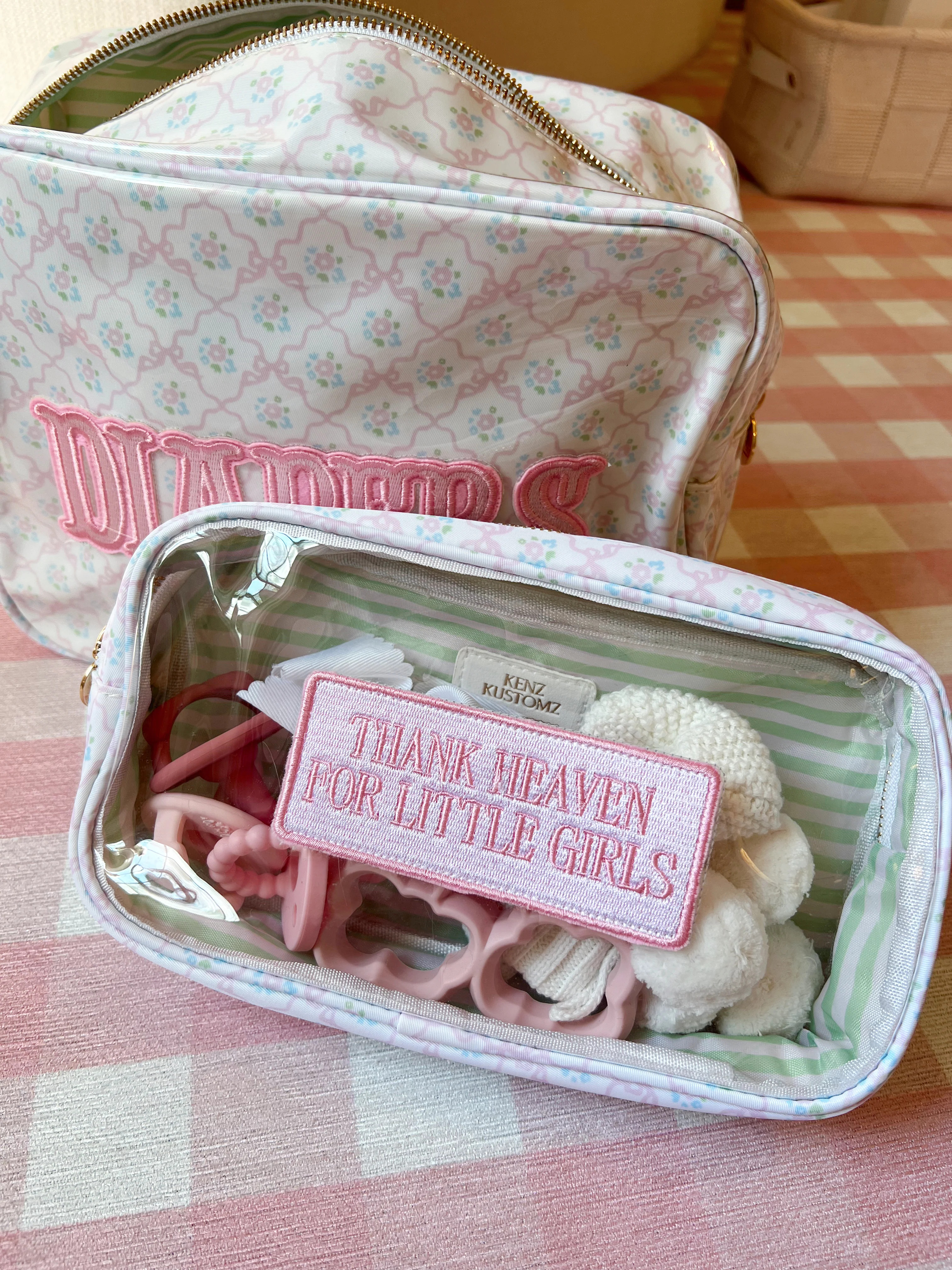 Thank Heaven - Medium Clear Bag | KenzKustomz