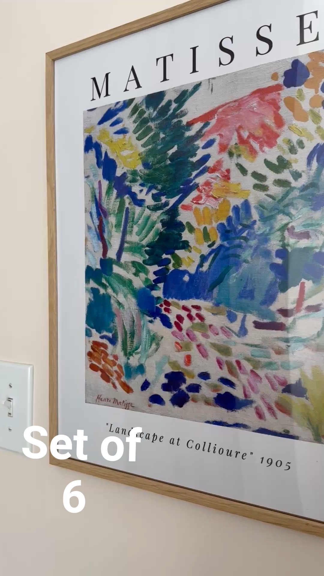 Great addition to any room. Bright colored prints. Comes framed and ready to hang. Pink and blue artwork for any home decor. Easy to assemble and put up. 

#LTKHome #LTKFindsUnder100 #LTKSeasonal