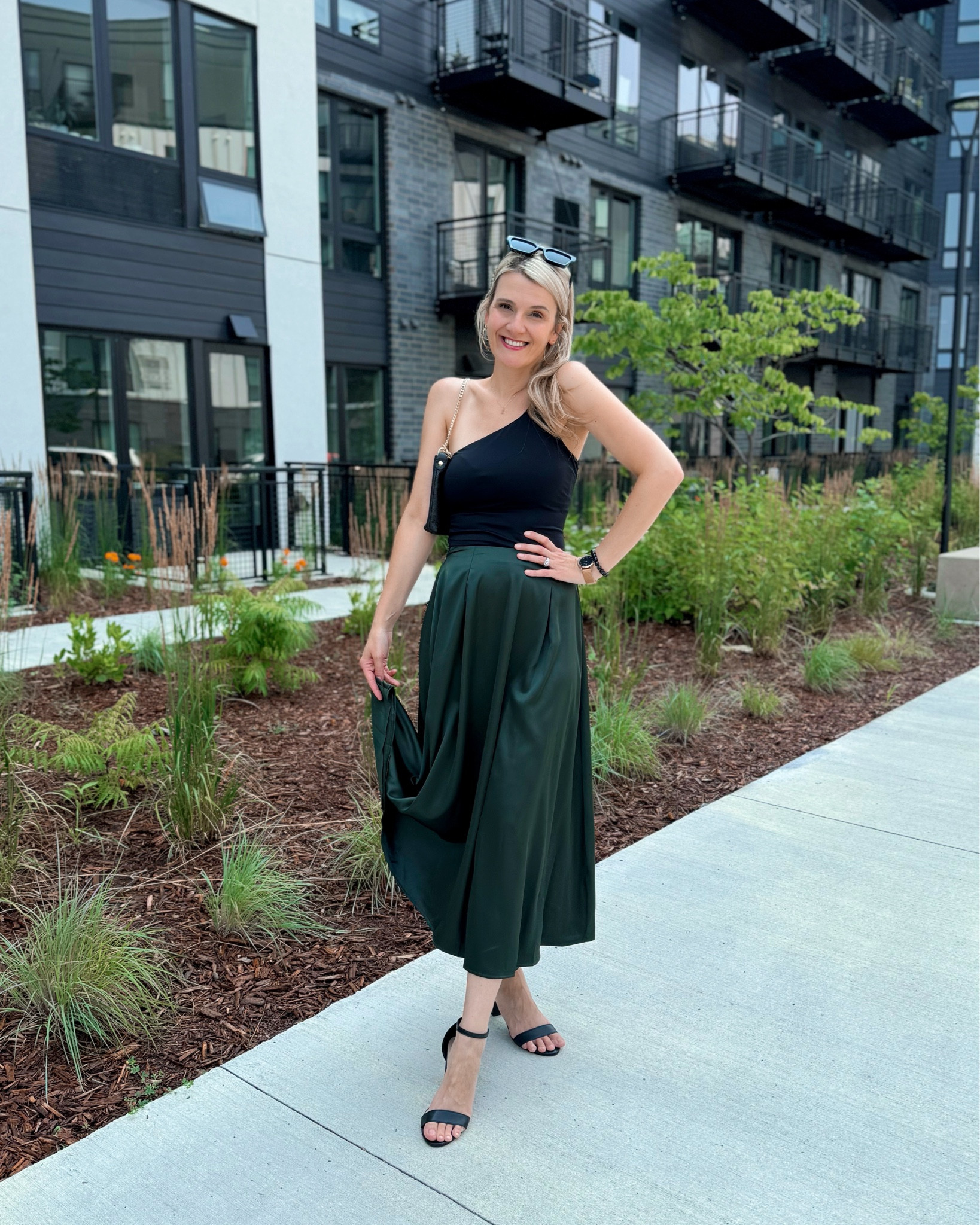 Beautiful and elegant satin skirt ✨

Ways to wear:
Casual Day Out:Pair with a t-shirt or knit sweater and sneakers or sandals.
Work: Tuck in a button-down shirt, add a blazer, and wear classic pumps.
Evening Out: Style with a fitted top or camisole, heels, and statement jewelry.
Formal Event:Combine with an elegant blouse, strappy heels, and sophisticated accessories.

#LTKWorkwear #LTKStyleTip #LTKParties