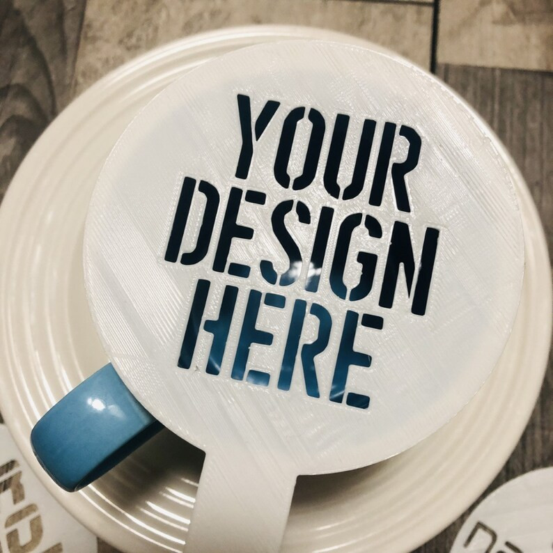 Coffee Stencil  Personalised Coffee Gift  Eco Friendly | Etsy | Etsy (US)