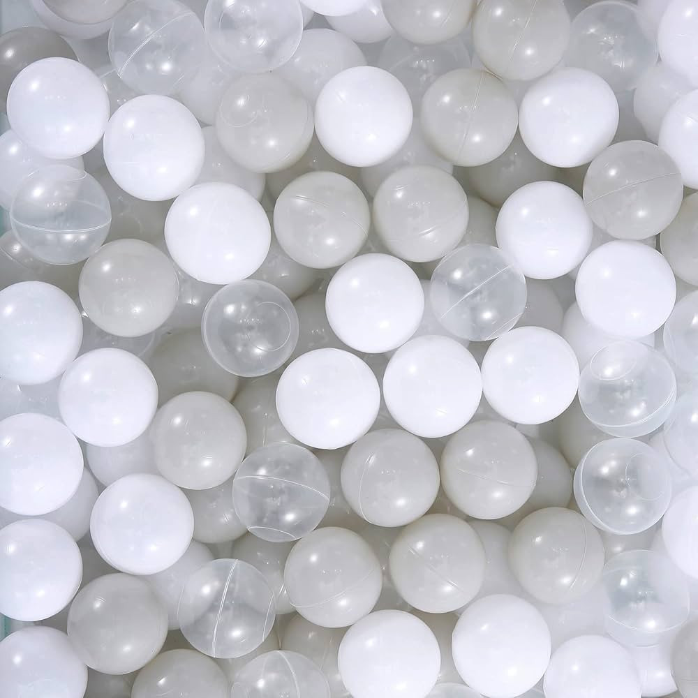 Ball Pit Balls Pack of 100 - BPA Free, Crush Proof Plastic Balls for Ball Pit, Tent, Playhouse, C... | Amazon (US)