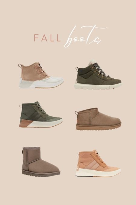 The cutest boots for Fall from Sorel and UGG.

#LTKSeasonal #LTKshoecrush #LTKstyletip