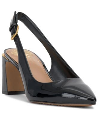 Vince Camuto Women's Hamden-b Slingback Pumps - Sandstone/Black | Macy's