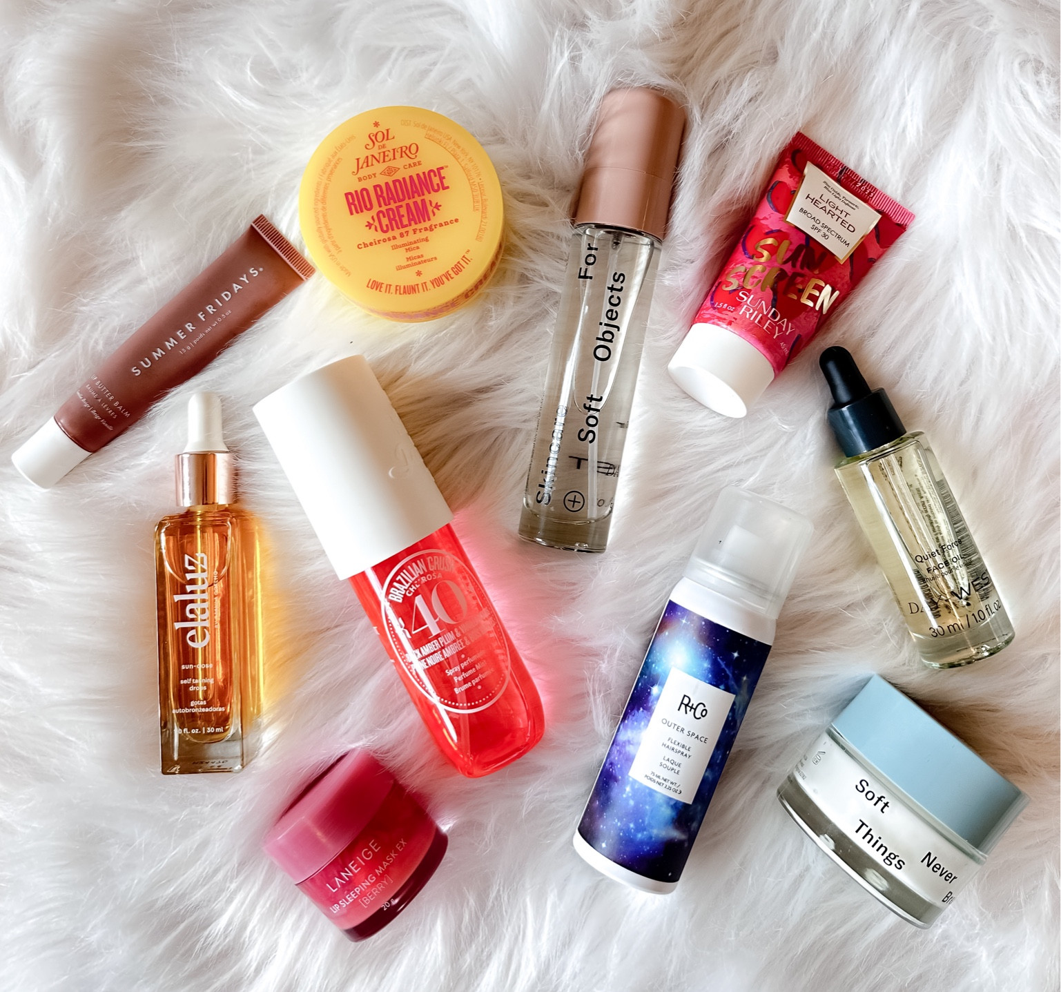 Some of my favorite beauty products 💄

Sephora, ulta, day+west, summer Fridays, R+Co, hairspray, perfume, lip mask, face mist, facial oil, tanning drops, lip balm, sol de janeiro, spf, under 100, under 50, ouai, valentino, blush, highlighter, beauty, makeup, skincare, Dr. Jart+, fragrance, lipstick, lip mask, glow recipe, rare beauty, hair care, sugar collection, fresh, summer Fridays, tower 28 beauty, olaplex, setting spray, Moroccanoil, dior, perfume, viktor&rolf, laneige, charlotte tilbury, tatcha, drunk elephant, gift sets, blush set, pillow talk lip set, Peter Thomas roth, eye patches, fenty, lip gloss, gift guide, gifts for her, stocking stuffers, Christmas gift, sweet Caroline collection 

#LTKSeasonal #LTKfindsunder100 #LTKbeauty