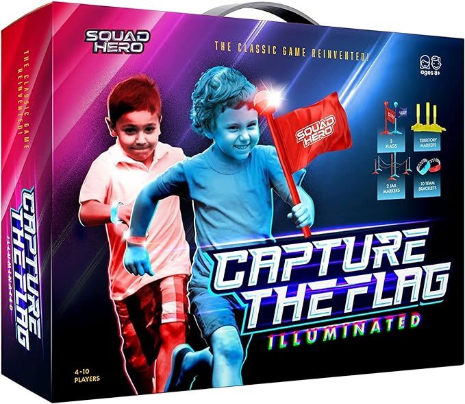 Capture The Flag Game Illuminated - Outdoor Activity for Teen Boys and Girls Parties- Fun Sports ... | Amazon (US)