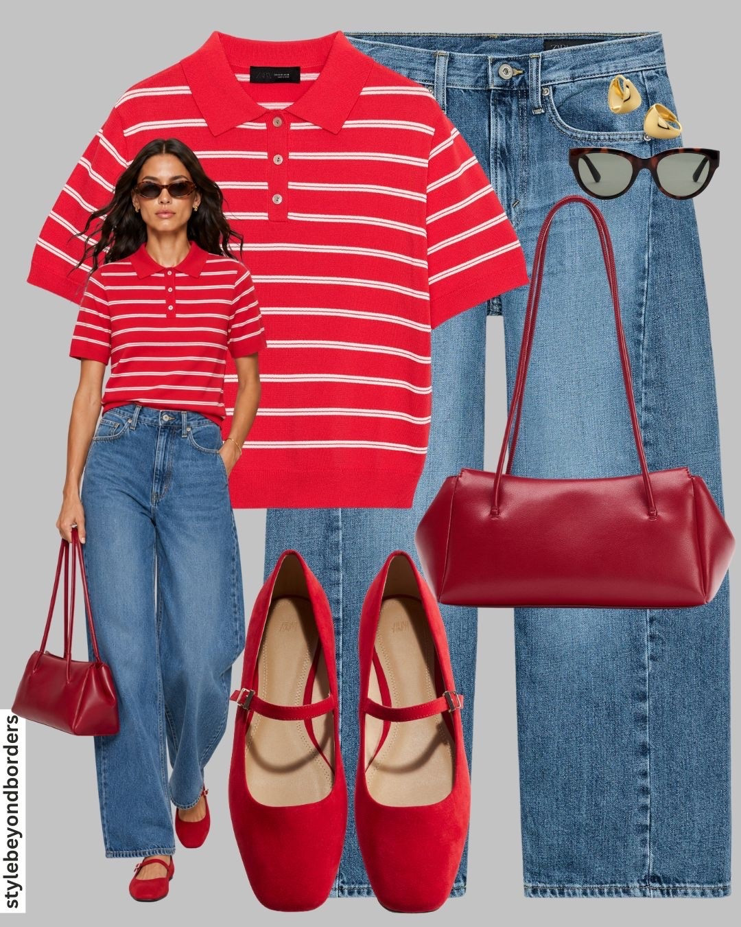 Striped polo for summers 🙋🏻‍♀️🙋🏻‍♀️🙋🏻‍♀️



Tags: contrast trim outfit, green striped top, adidas bagvest, jeans, wide leg jeans, flip flop sandals, red bag, zara, red striped polo shirt, red ballet flats

#LTKsummer #LTKtravel #LTKstyletip