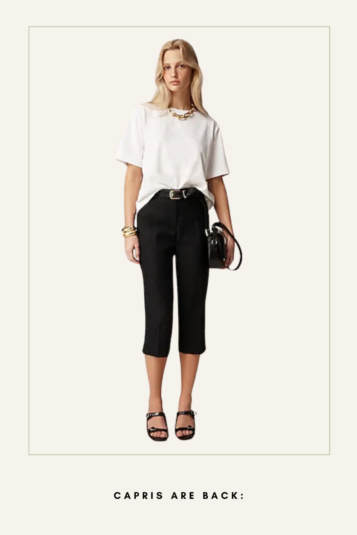Capris are back 

#LTKStyleTip #LTKNYFW #LTKWorkwear