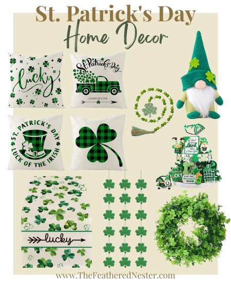 Hey everyone! It's time to get ready for St. Patrick's Day! Decorating your home is the perfect way to bring some festive cheer. Check out this amazing collection of St. Patrick's Day home decor—from wall art to festive pillows and throws – you're sure to find the perfect way to spruce up your living space. Get your green on and shop St. Patrick's Day home adornment today!🍀

#LTKSeasonal #LTKFind #LTKhome