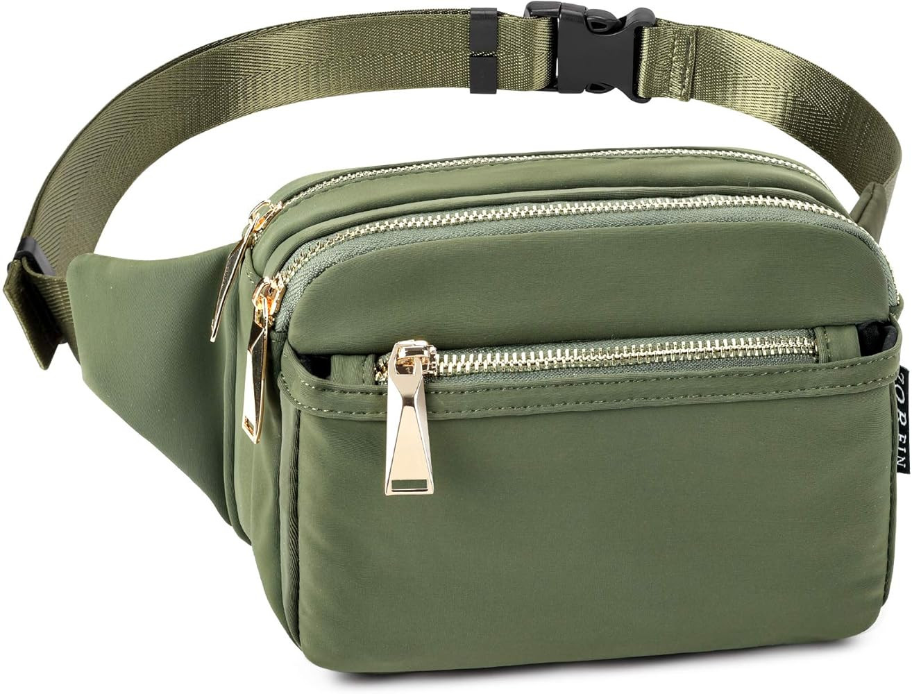 ZORFIN Fanny Packs for Women Men Fashion Waist Pack Bag Multi-Pockets Large Capacity Hip Bum Bag ... | Amazon (US)