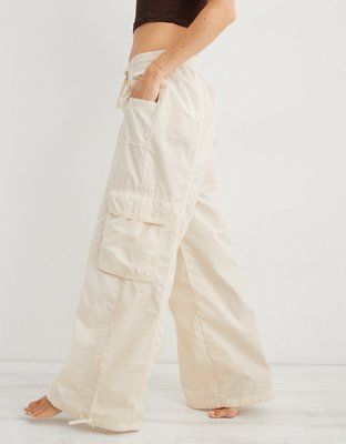 Aerie High Waisted Go-For-It Baggy Cargo Pant | Aerie