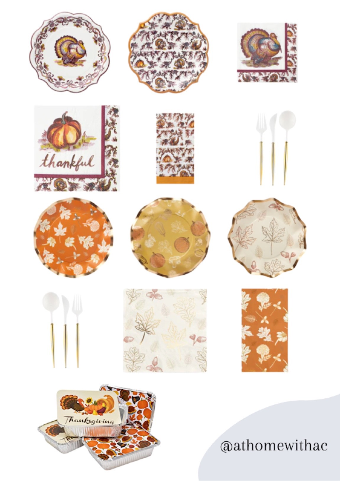 Sophistiplate thanksgiving hosting made easy! With some leftover containers from Amazon!

#LTKhome #LTKHoliday #LTKSeasonal