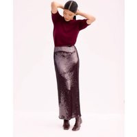 RO&ZO Sequin Split Back Maxi Pencil Skirt Red Mix | Marks & Spencer (UK)