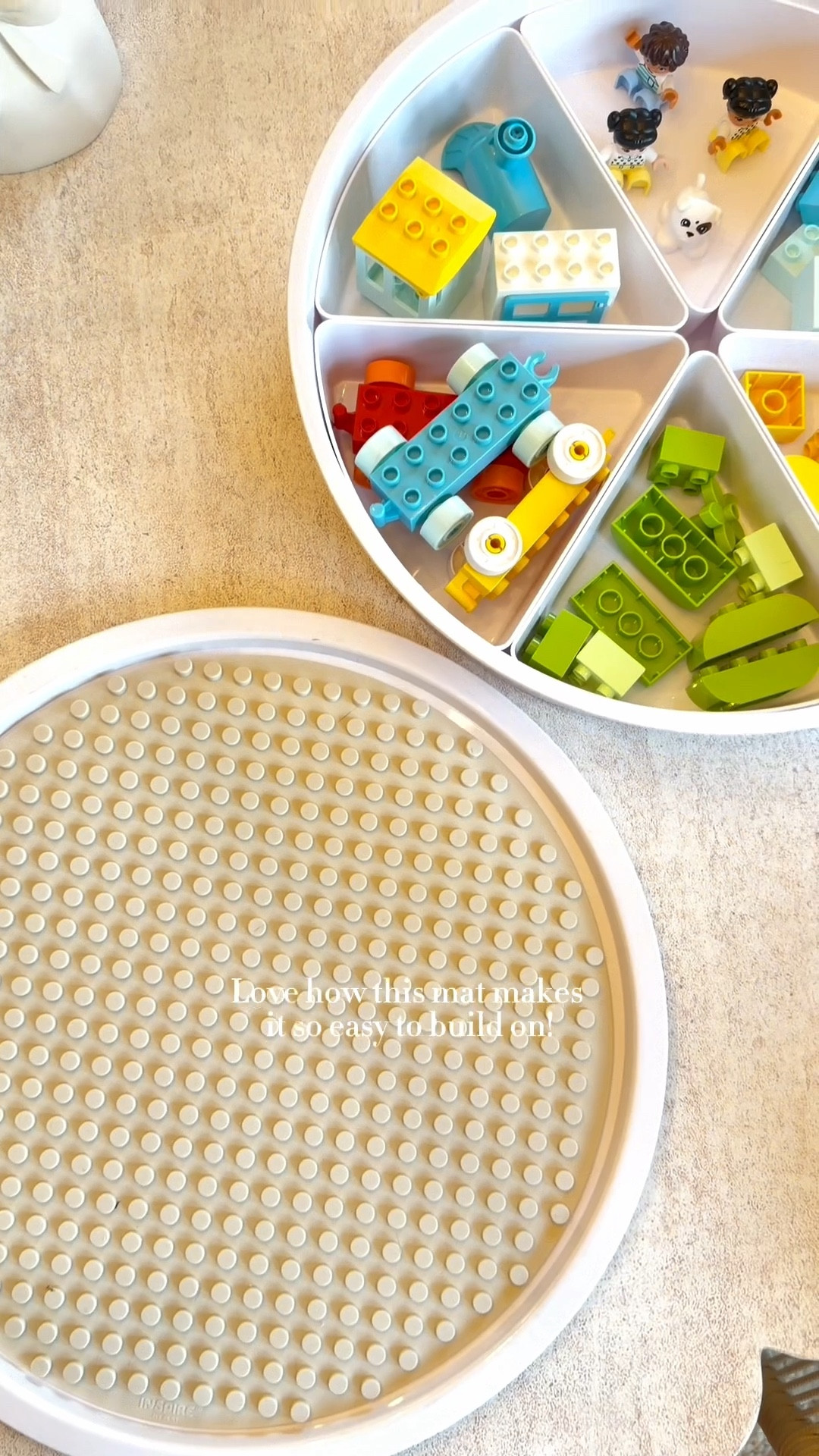 I love this sensory tray for my toddler! It makes it easy to create different sensory activities for him! This building block mat is perfect to use with legos! 🧱

#LTKFamily #LTKGiftGuide