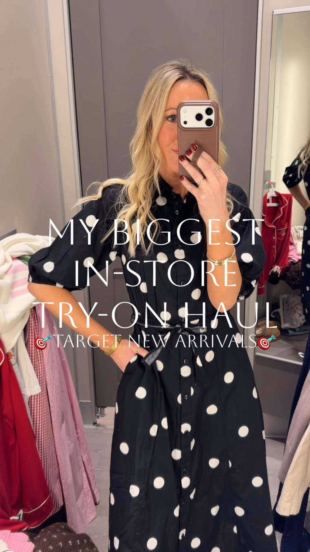 These new arrivals from Target are TOO GOOD! Legit OBSESSED! My biggest in-store try-on haul yet! I took too much home with me 🤭 Which Target find is your fave?👇🏻

#targetnewarrivals #targethaul #wintertospring #targetstyle #targetfinds 

Target new release, polka dots, Target new arrivals, Target haul, Target style, Target finds, Target try on, Target spring fashion, casual outfits, everyday outfit, Target try on haul, Target women’s fashion, Target style finds, new Target drop, Target must haves, Target fashion finds, Target outfit ideas, Target outfit, Target weekly finds

#LTKootd #LTKValentine #LTKSeasonal