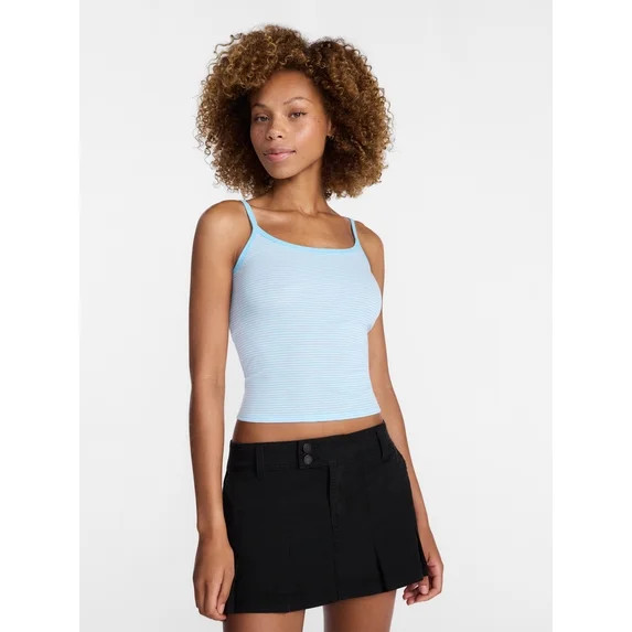 No Boundaries Scoop Neck Cami Top, Women's XXS-XXL | Walmart (US)