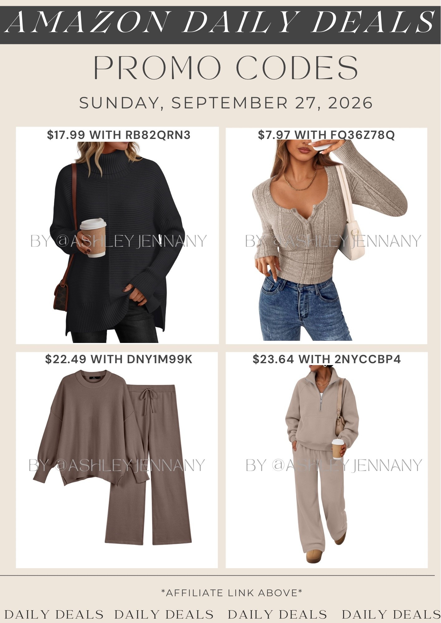 Amazon deals

#LTKMidsize #LTKSaleAlert #LTKSeasonal