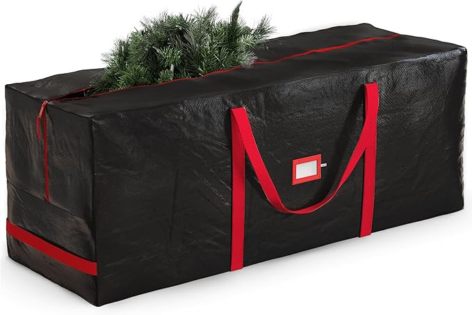 Zober Christmas Tree Storage Bag - Fits 7.5 Ft Artificial Trees - Plastic, Waterproof Christmas T... | Amazon (US)