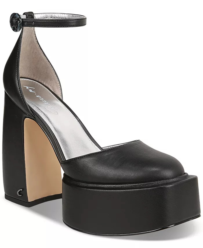 Women's Bailey Two-Piece Ankle-Strap Platform Pumps | Macy's