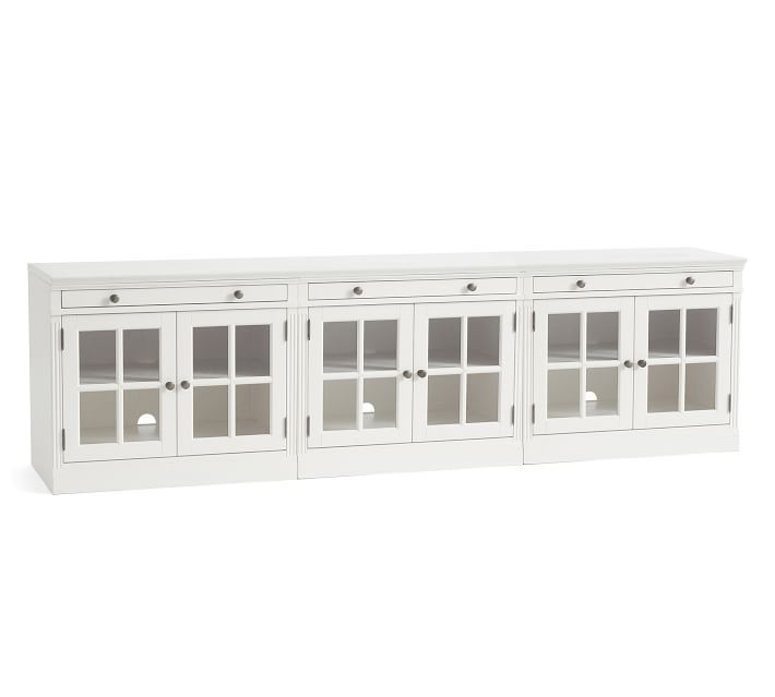 Livingston 105" Media Console | Pottery Barn (US)