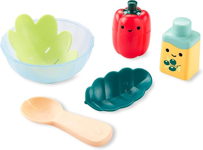 Skip Hop Baby Bath Toy Tub-to-Table Café Prep & Serve Salad Set Bathtub Sensory Development Toy ... | Amazon (US)