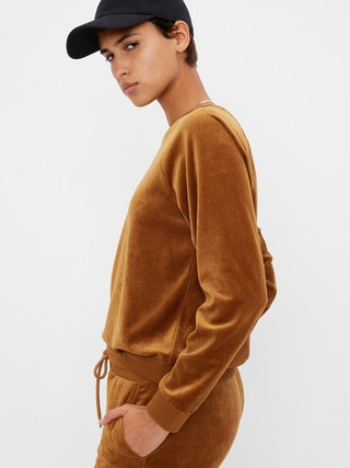 Velour Sweatshirt | Gap (CA)