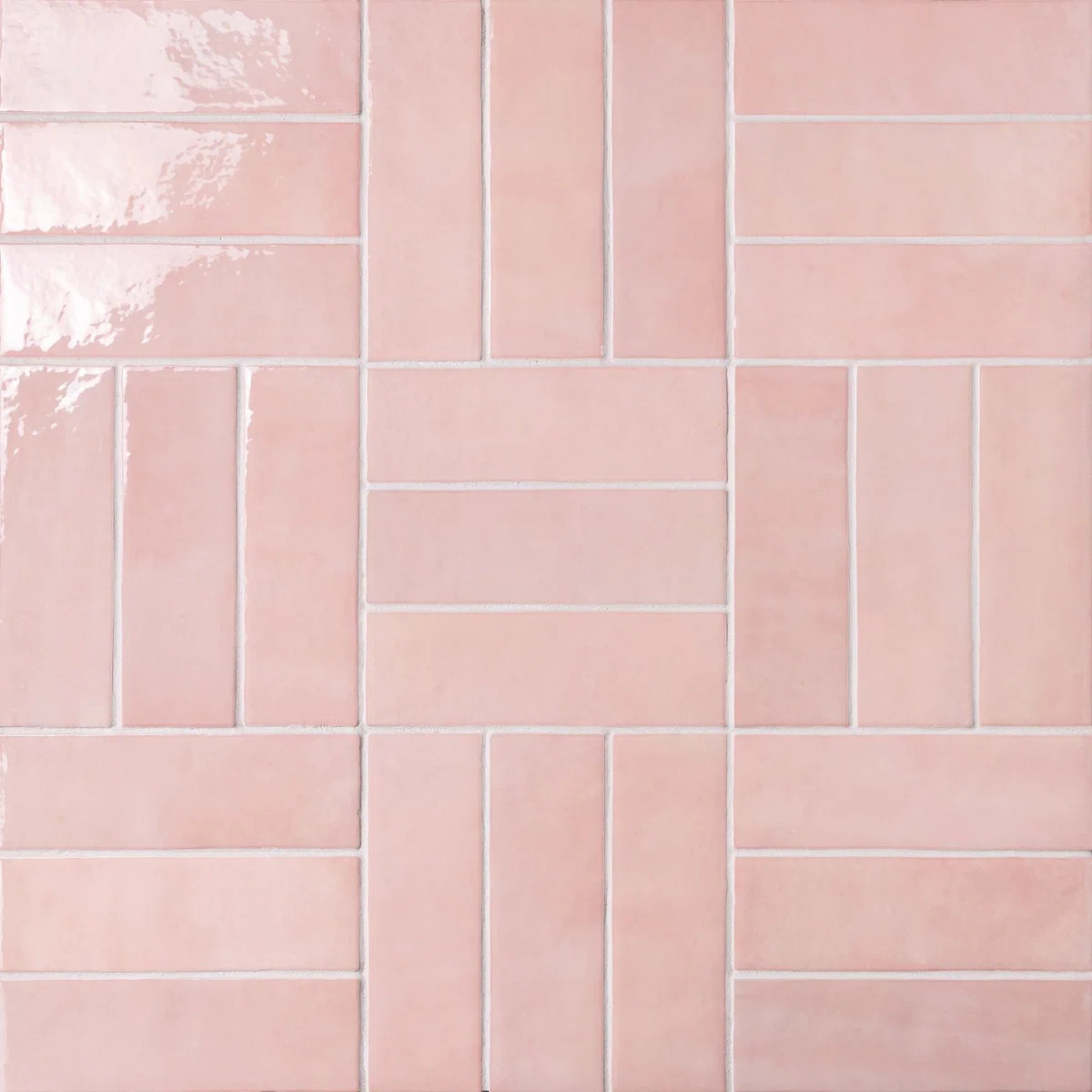 Cloe 2.5 in. x 8 in. Handmade-Look Ceramic Wall Glossy Subway Tile | Wayfair North America